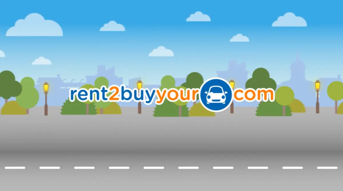 Rent2BuyYourCar animated advert
