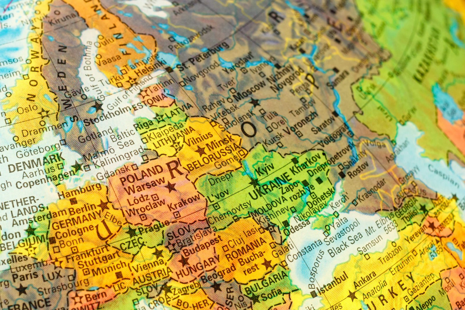 A map of Europe